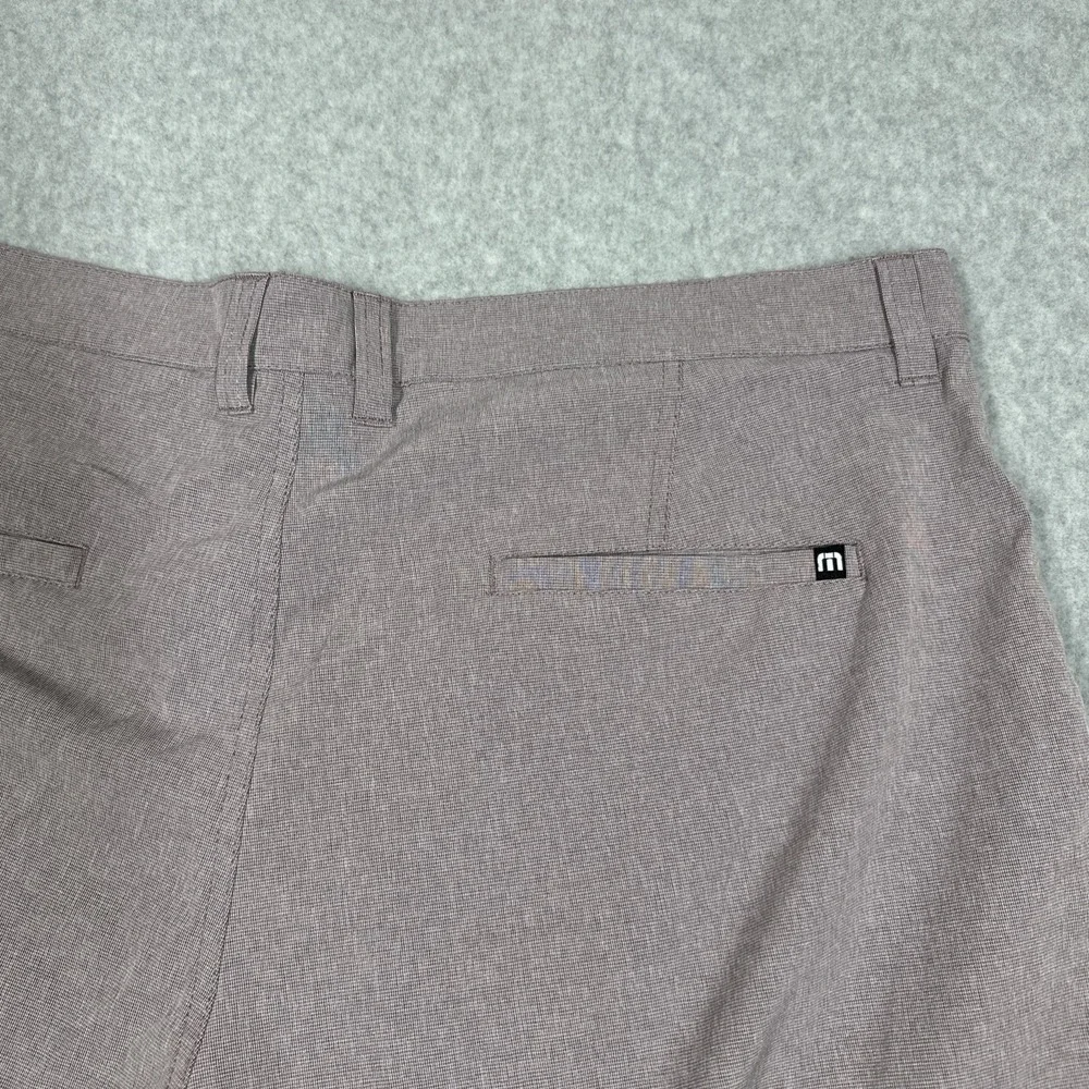 Travis Mathew Beck Men's Shorts 38 Gray Chino Stretch‎ Golf Beach Casual Boating